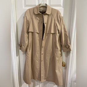 London Fog Khaki Trench Coat
